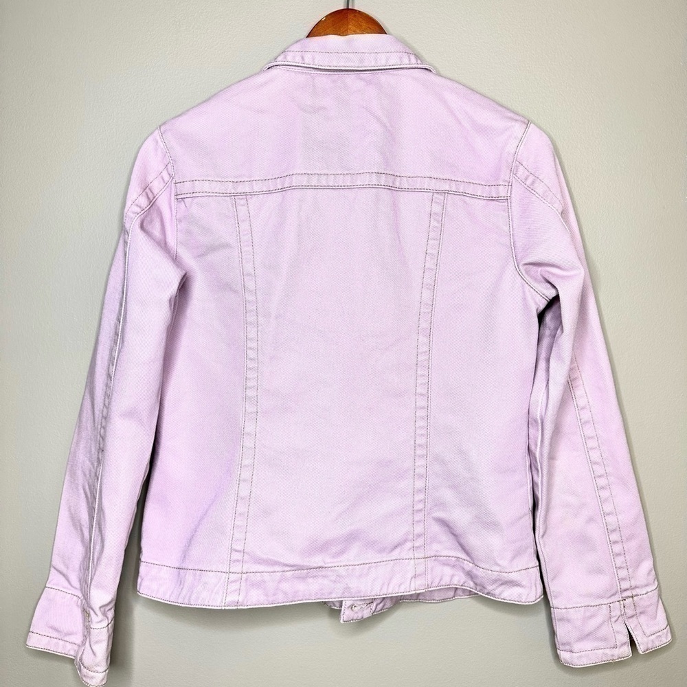 Cabi Lilac Purple Denim Jacket - Picture 3 of 6